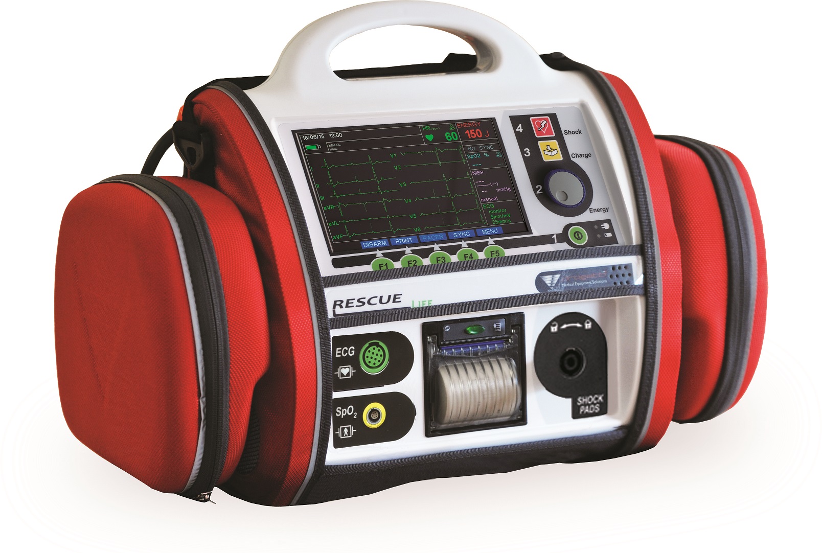 Defibrillator - RESCUE LIFE 7" DISPLAY VERSION